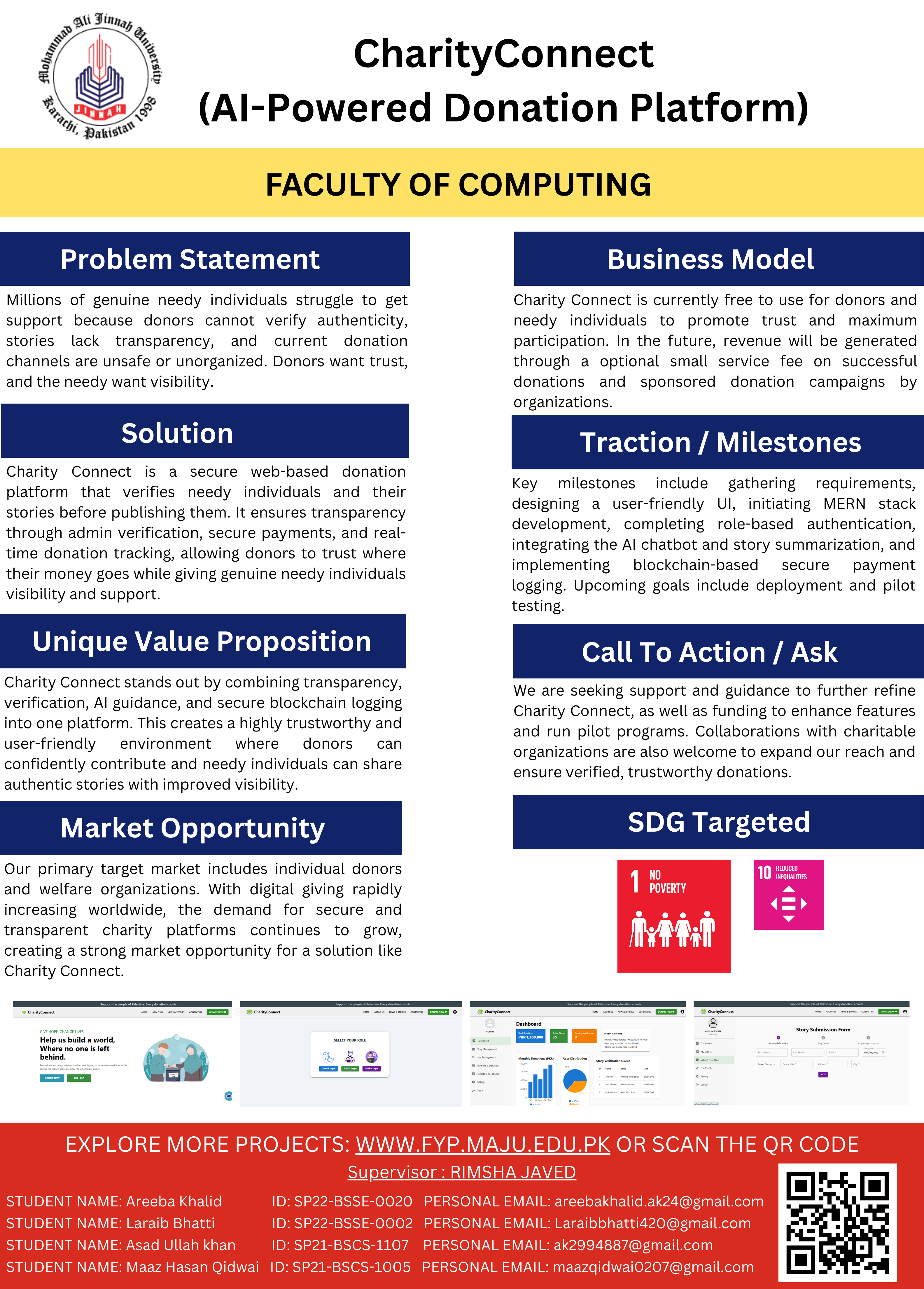 Charity Connect (AI-Powered Donation Platform)